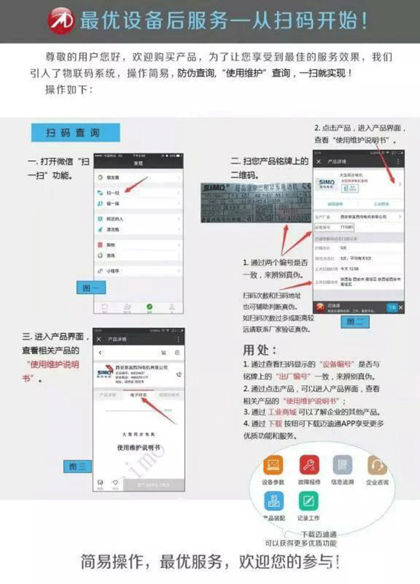 西安泰富西瑪電機(jī)2018年1月1日起全面啟用產(chǎn)品防偽碼系統(tǒng)。